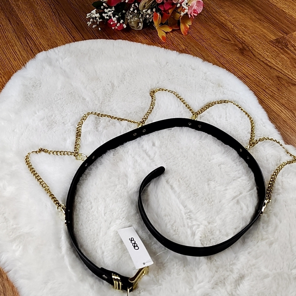 ASOS Gold Chain Belt - Picture 4 of 7